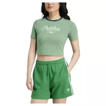 Футболка adidas Originals Baby Graphic, зеленый