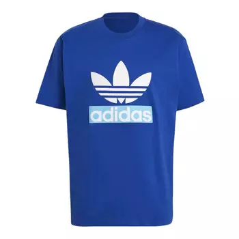 Футболка Adidas Originals Big Trefoil, синий