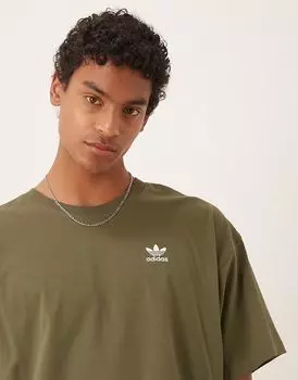 Футболка Adidas Originals Essentials цвета хаки