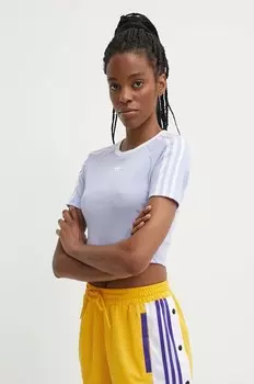 Футболка adidas Originals, фиолетовый