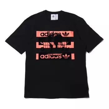 Футболка Adidas originals Fs Grp Tee Sports Short Sleeve Black, Черный