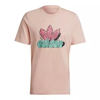 Футболка Adidas Originals Funny Dino, розовый