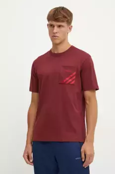 Футболка adidas Originals, гранатовый