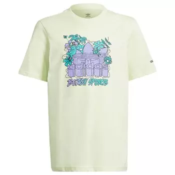 Футболка adidas Originals Graphics, зеленый
