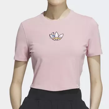 Футболка Adidas Originals х Monkey Kingdom, розовый