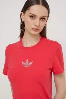 Футболка adidas Originals, красный
