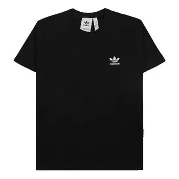 Футболка Adidas originals logo Classic Embroidered Black, Черный
