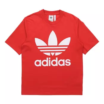 Футболка Adidas originals Logo Loose Short Sleeve Red, Красный