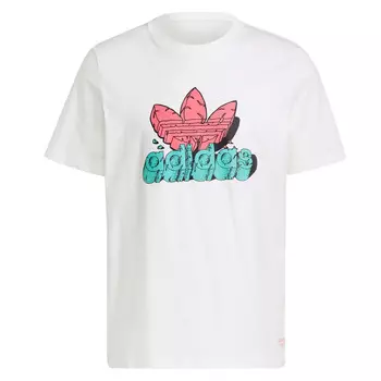 Футболка Adidas Originals Men Funny Dino, белый