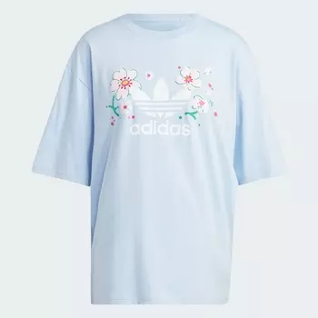 Футболка Adidas Originals Oversied, голубой