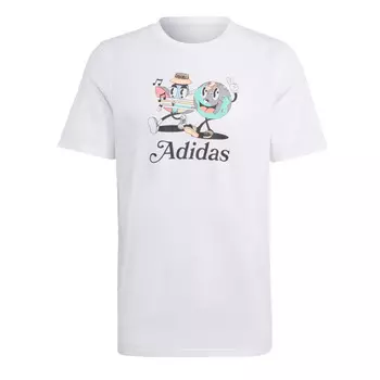 Футболка Adidas Originals Playera Enjoy Summer Graphic, белый