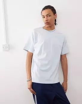 Футболка Adidas Originals Premium Essentials синего цвета