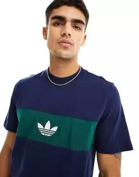 Футболка adidas Originals Rifta NY цвета ночной индиго