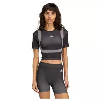 Футболка adidas Originals Seamless Techfit Baby, черный