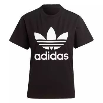 Футболка ADIDAS ORIGINALS Shirt Adicolor Classics Trefoil, черный