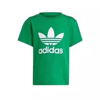 Футболка ADIDAS ORIGINALS Shirt TREFOIL, зеленый