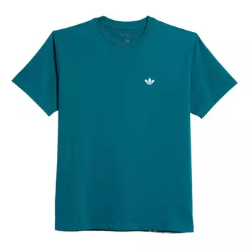 Футболка Adidas originals Solid Color Logo Sports Short Sleeve Couple Style Green, Зеленый