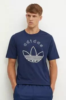 Футболка adidas Originals, темно-синий