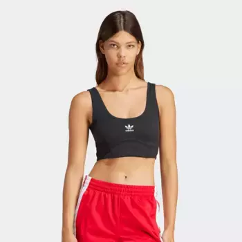 Футболка adidas Originals Trefoil Bra, черный