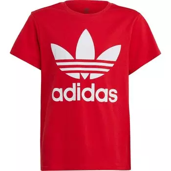 Футболка adidas Originals Trefoil Junior, красный