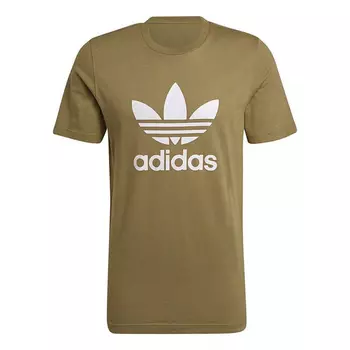 Футболка Adidas originals Trefoil Logo Print Green, Зеленый
