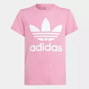 Футболка Adidas Originals "TREFOIL TEE", унисекс, цвет Pnkfus