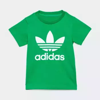 Футболка Adidas Originals "TREFOIL TEE", зеленый