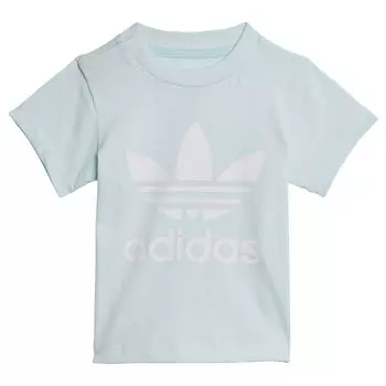 Футболка adidas Originals Trefoil, зеленый