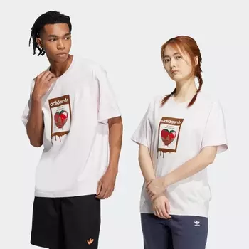Футболка adidas Originals V-DAY, белый/принт