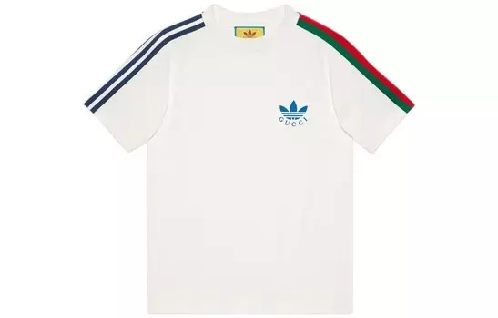 Футболка Adidas Originals X ADIDAS унисекс белая Gucci, белый