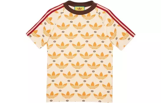 Футболка Adidas Originals X ADIDAS унисекс желтая Gucci, желтый