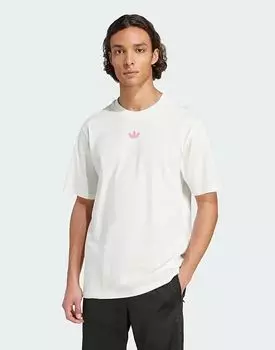 Футболка Adidas Originals x Minecraft Graphic Tee цвета Off-White
