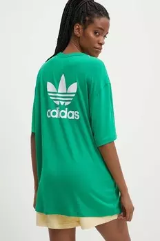 Футболка adidas Originals, зеленый