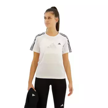 Футболка adidas Own The Run 3 Stripes, белый