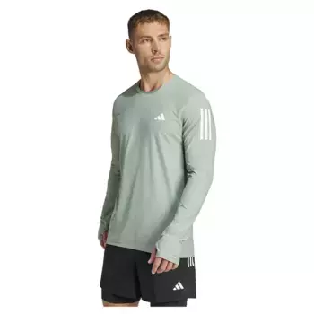 Футболка adidas Own The Run long sleeve, серый