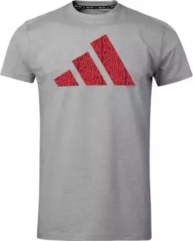 Футболка adidas Performance "Футболка с рисунком Perfo Script", серый