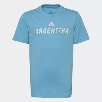 Футболка adidas Remera Argentina Copa Mundial de la FIFA 2022, ярко-голубой