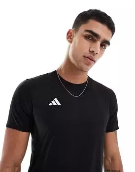 Футболка adidas Running Adizero черного цвета adidas performance