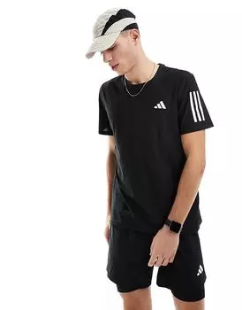 Футболка adidas Running Own The Run черного цвета adidas performance