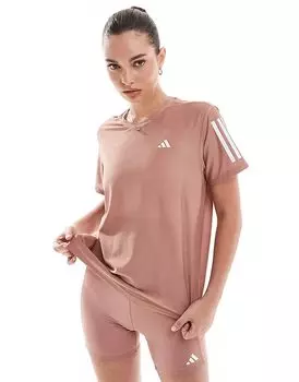 Футболка adidas Running Own The Run из теплой глины adidas performance