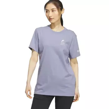 Футболка Adidas Short Sleeve Outdoor Ocean Graphic, голубой