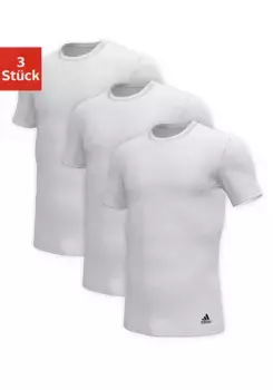 Футболка Adidas Sportswear Active Flex Cotton с круглым вырезом, белый