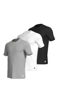 Футболка Adidas Sportswear Active Flex Cotton с круглым вырезом, черный