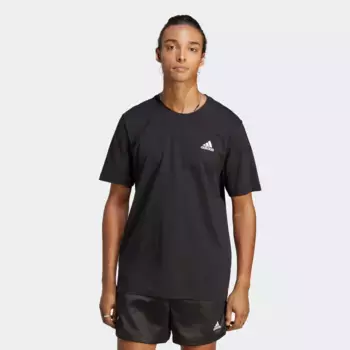 Футболка Adidas Sportswear "ESSENTIALS SINGLE JERSEY С ВЫШИВКОЙ МАЛЕНЬКОГО ЛОГОТИПА", черный
