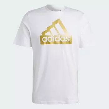 Футболка Adidas Sportswear Future Icons Metallic, белый