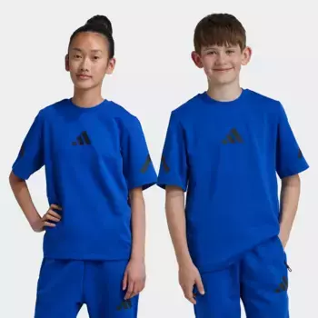 Футболка adidas Sportswear «J ZNE TEE», цвет Royal Blue / Black