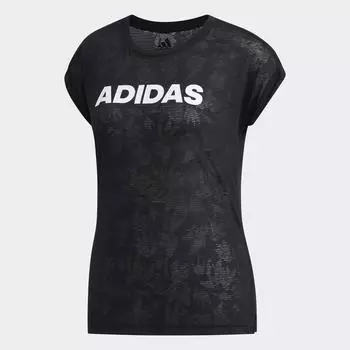 Футболка Adidas СС, черный/белый