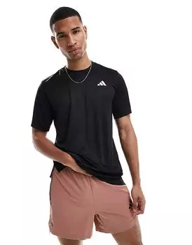 Футболка adidas Tennis climacool черного цвета adidas performance