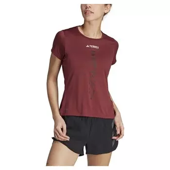 Футболка adidas Terrex Agravic Trail, красный