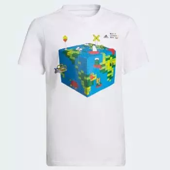 Футболка adidas x LEGO Play Graphic, белый/принт